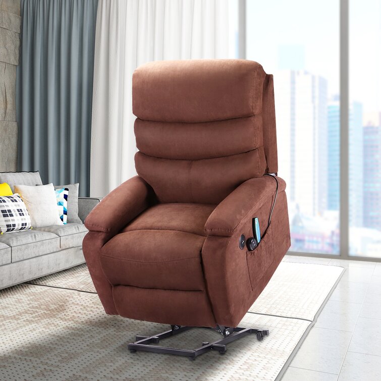 Wayfair power outlet lift assist recliner